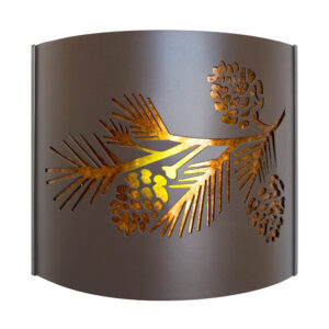 Pine Bough Wilderness Sconce right