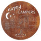 Happy Camper With Camper raw steel