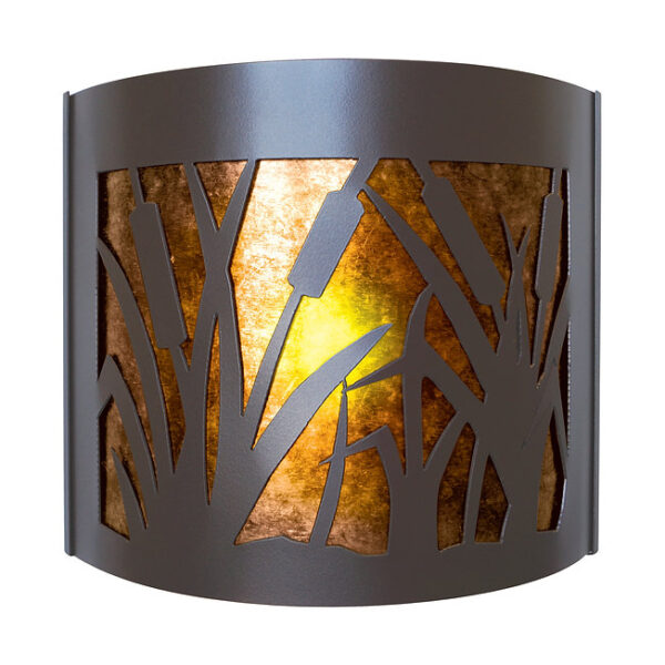 Cattail Wilderness Sconce