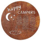 Happy Camper With Trees raw steel