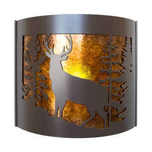 Whitetail Wilderness Sconce left