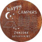 happy camper with custom text