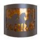 Mustang Wilderness Sconce right
