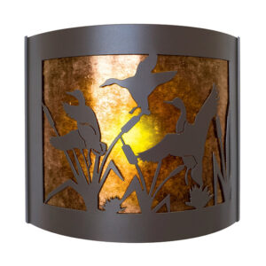 Flying Duck Wilderness Wall Sconce left