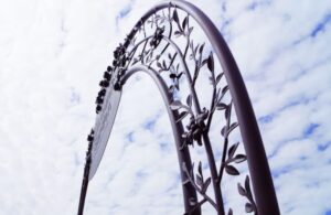 P&D Metal Works Custom Entrance Gate